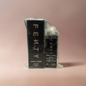 💄 Fenty Icon Lipstick and Case Set | Matte Black Case & Scholar Sista Lipstick